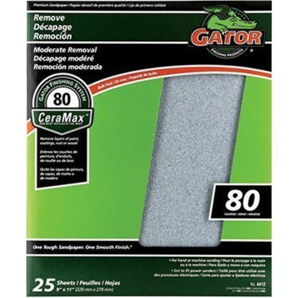 Gator Grit Sandpaper 150Grit 25Pk 3405